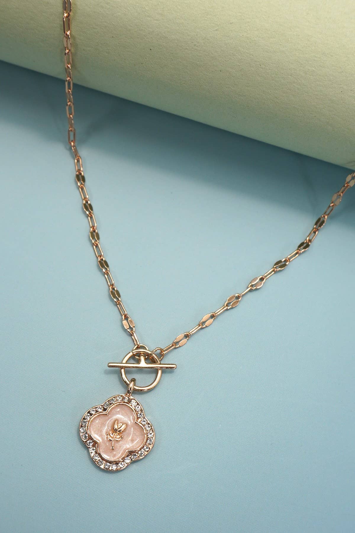 Rose Toggle Necklace