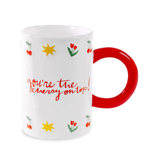 Cherry on Top Ceramic Mug