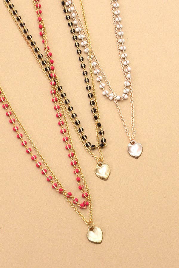 Mini Heart Layer Necklace