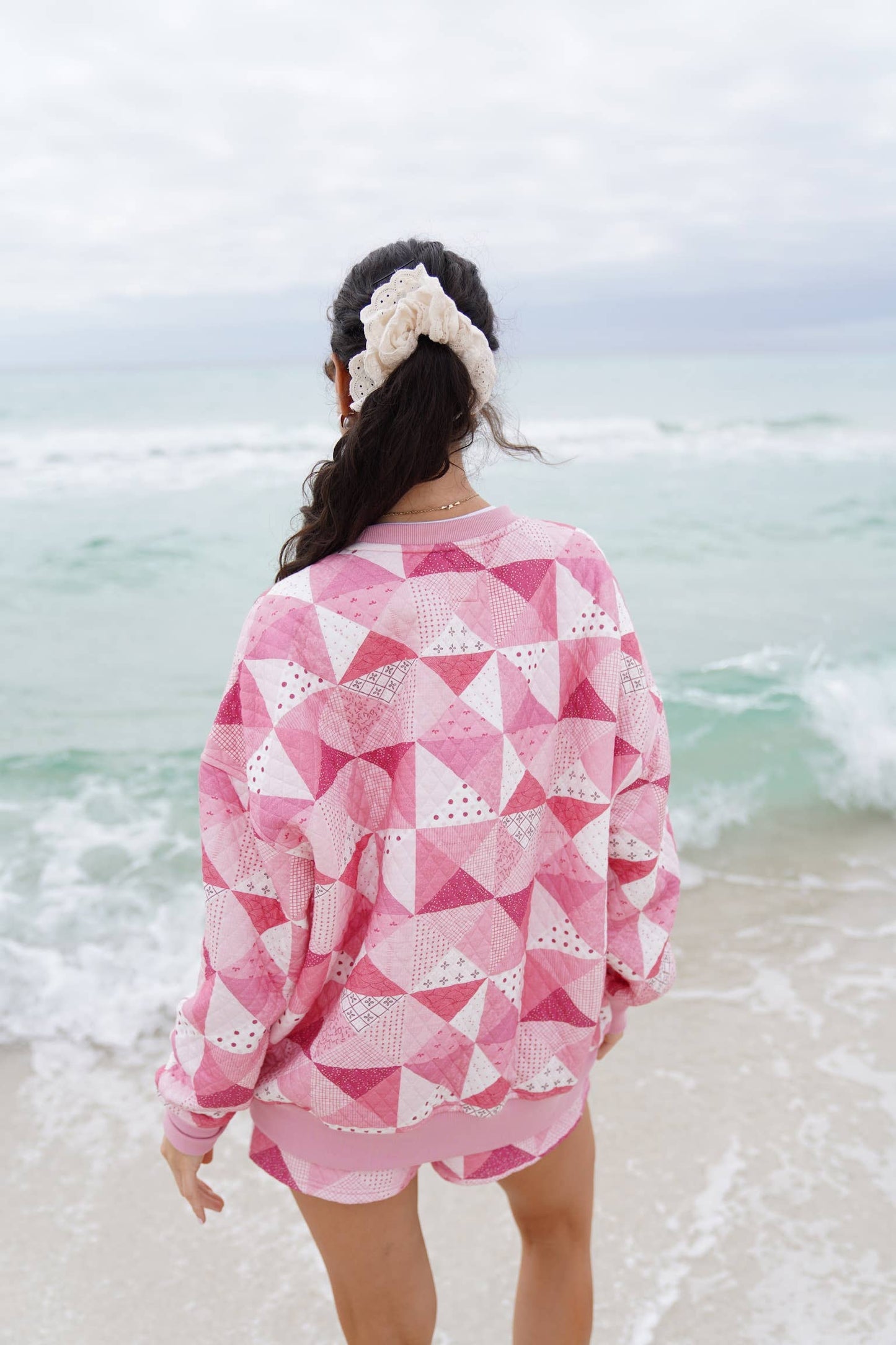 The "Gemma" Quilted Sweatshirt