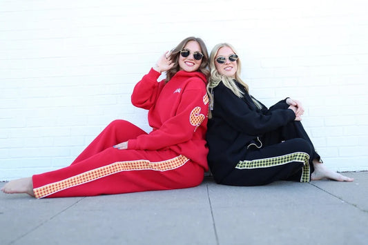 Checkered Sweatpants by Hinge on 5th