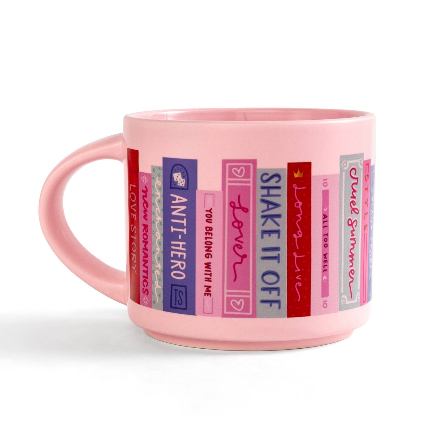 Swifitie Book Tour Bookshelf Large Ceramic Mug