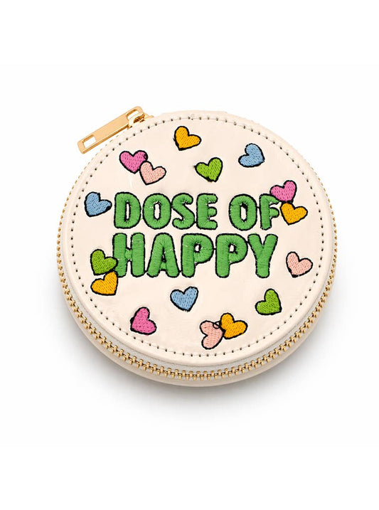 Daily Pill Case: "Dose of Happy"