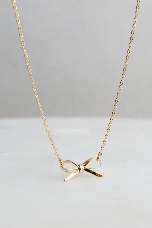 Small Bow Necklace