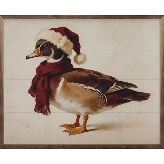 Holiday Mallard Sign