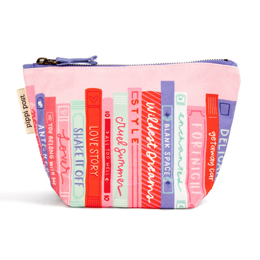 Swiftie Faves Bookish Canvas Pouch