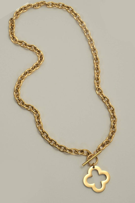 Toggle Clover Necklace