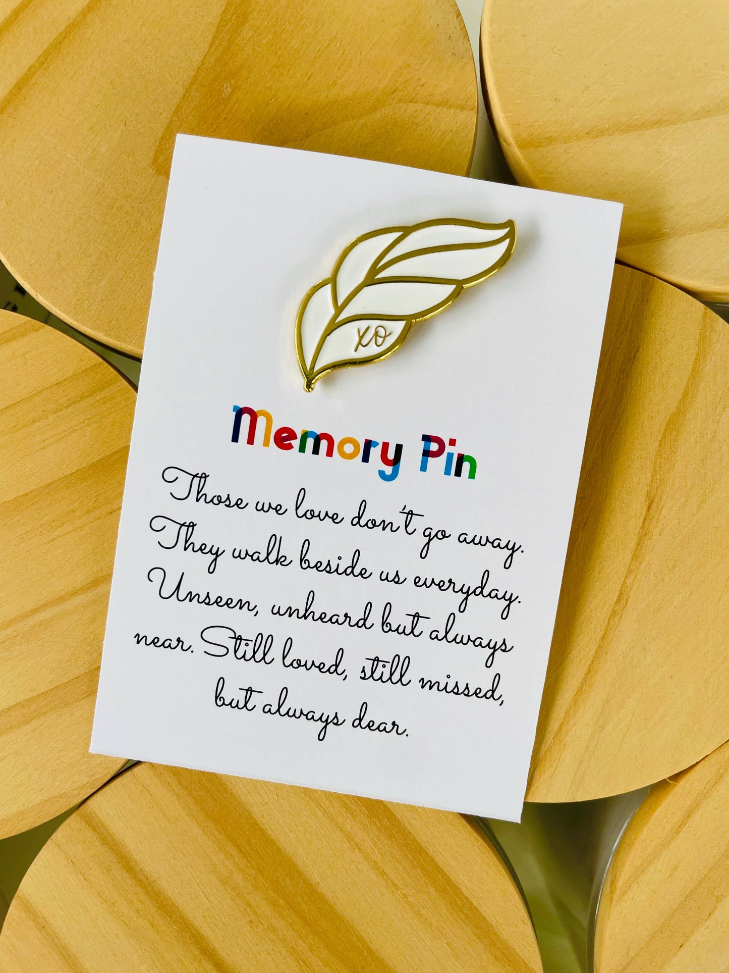 #GoodGriefProject-Angel Feather Pin
