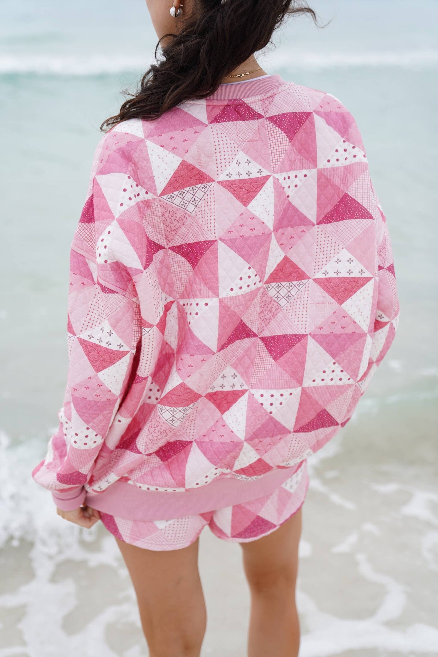 The "Gemma" Quilted Sweatshirt