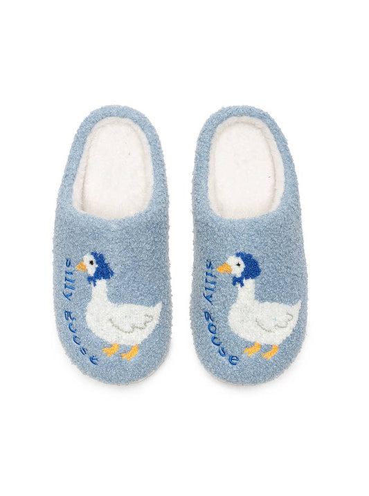 Indoor / Outdoor Slippers - "Silly Goose"