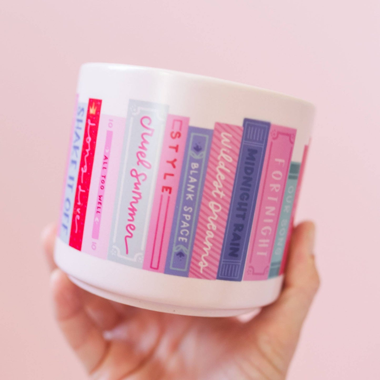 Swifitie Book Tour Bookshelf Large Ceramic Mug