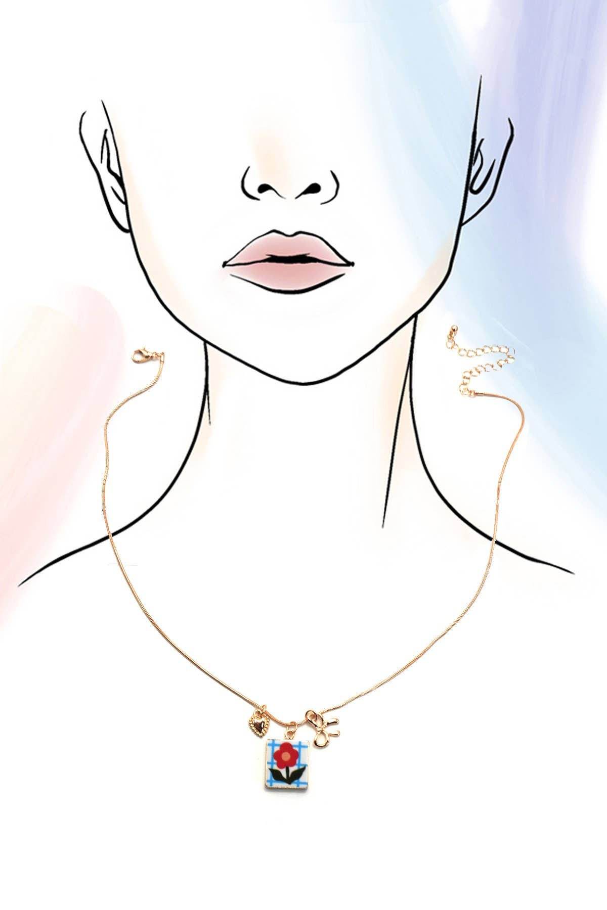 Cluster Charm Necklace