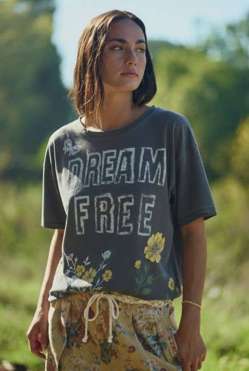 Dream Free Graphic Top