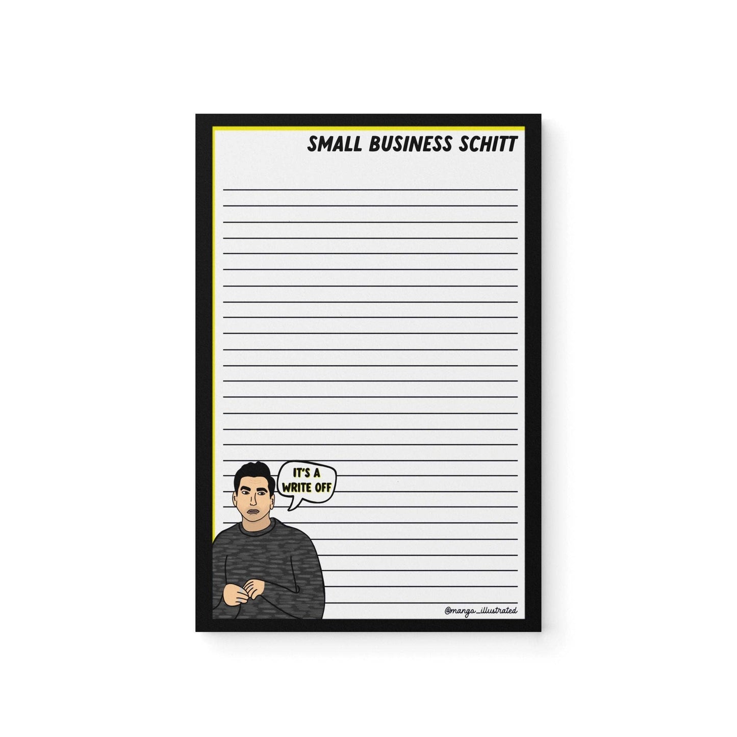 Small business Schitt Notepad