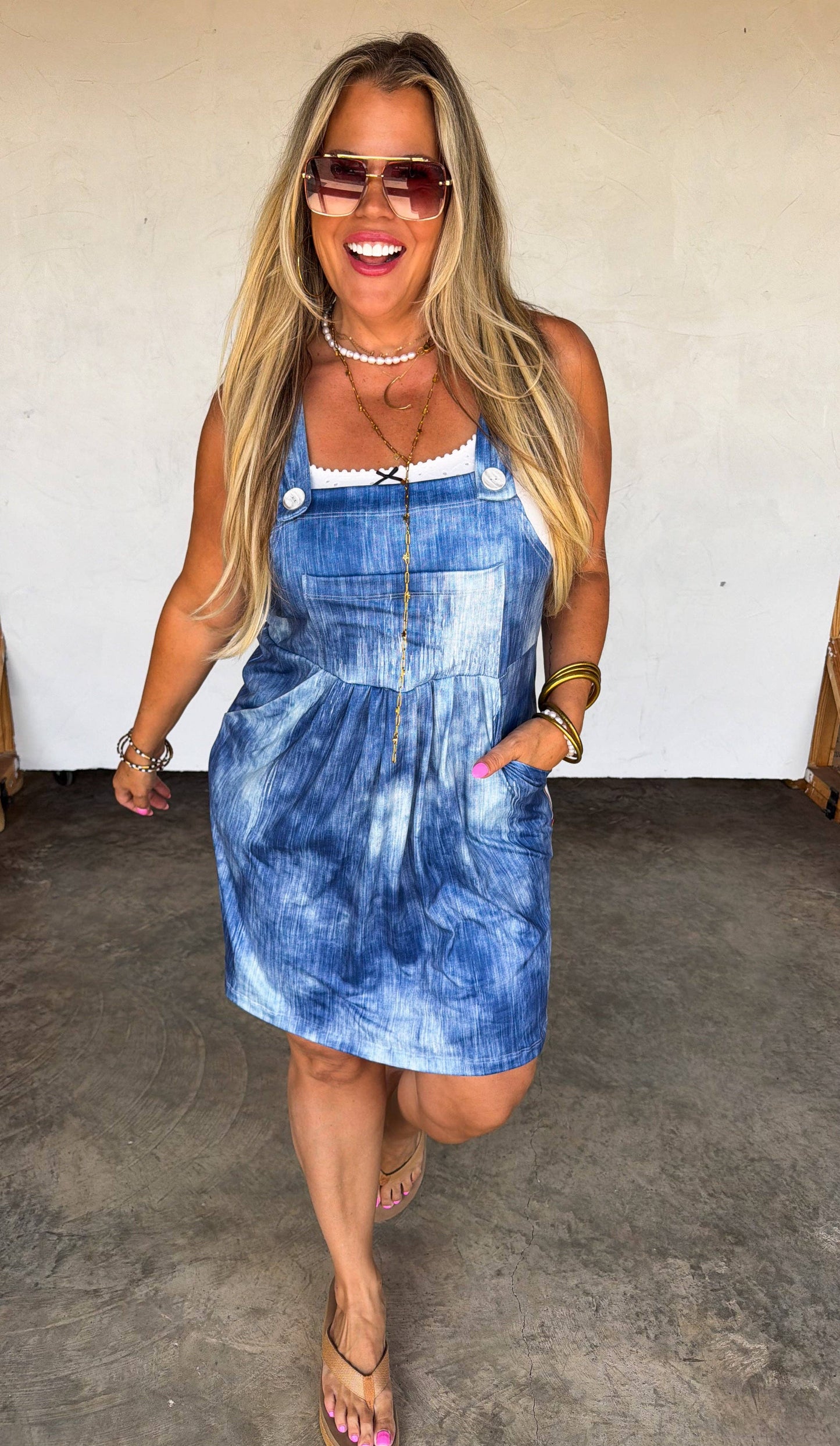 The Millie Overall Skirt