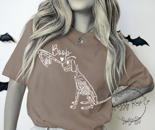 BOOP!  Comfort Colors Graphic Tee in Espresso