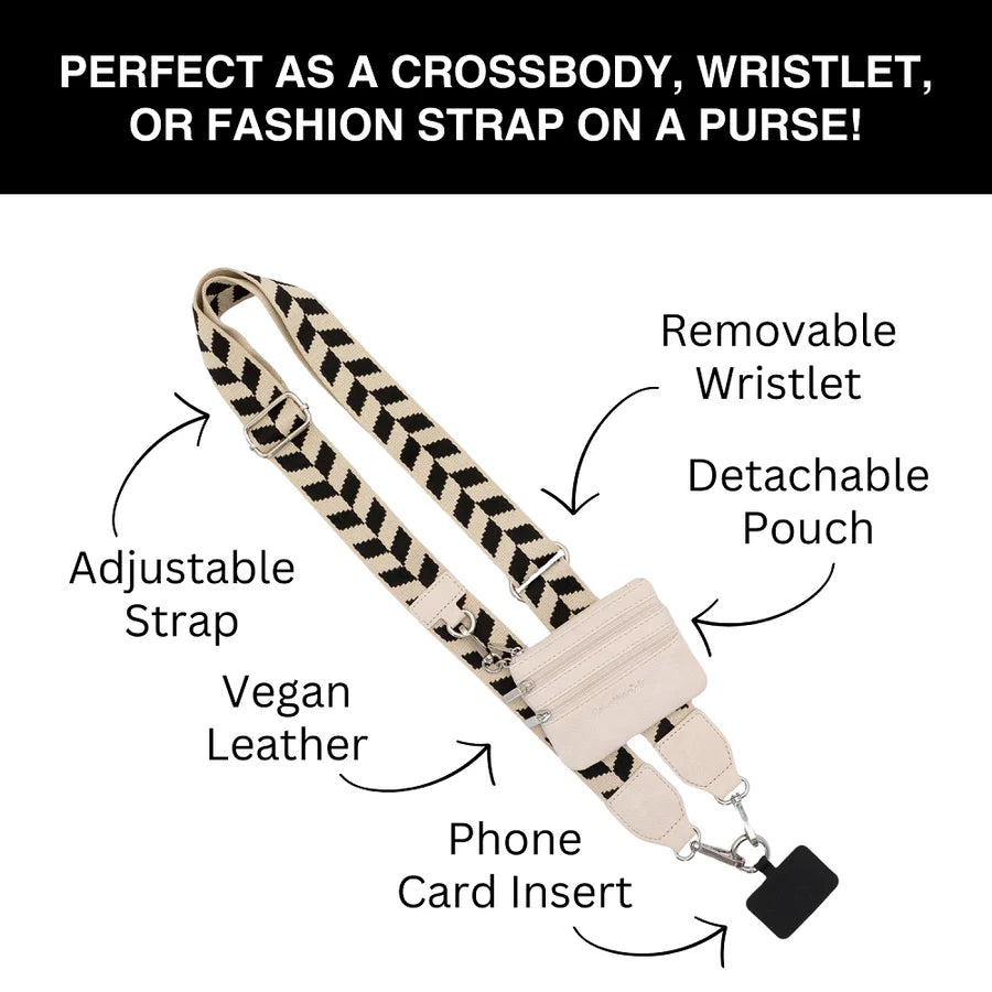 Save the Girls Clip & Go Strap with Pouch
