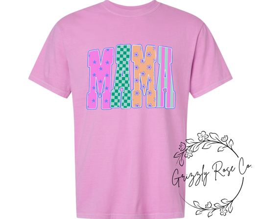 Mama Comfort Colors Graphic Tee