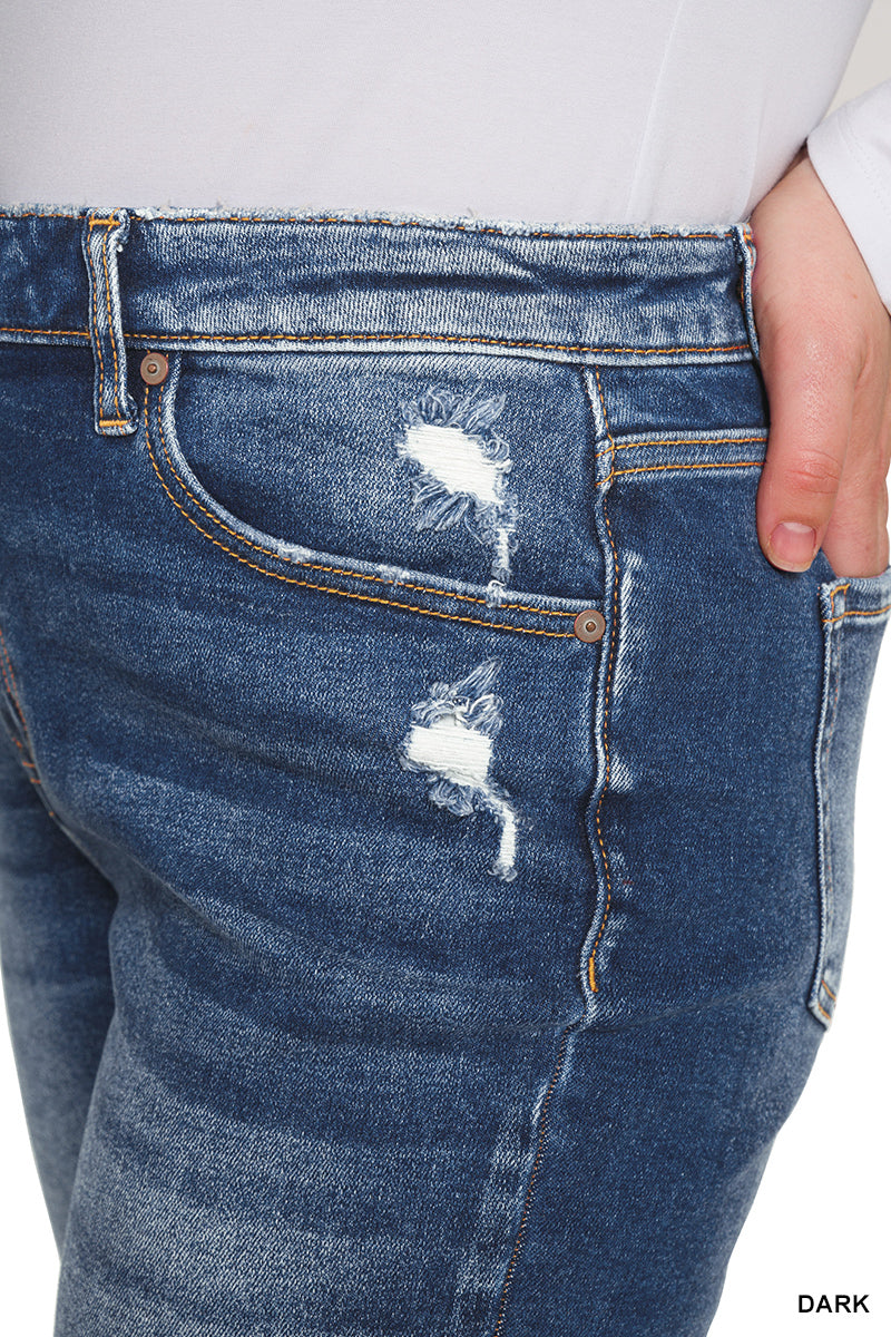 Kick Crop Flare Jean