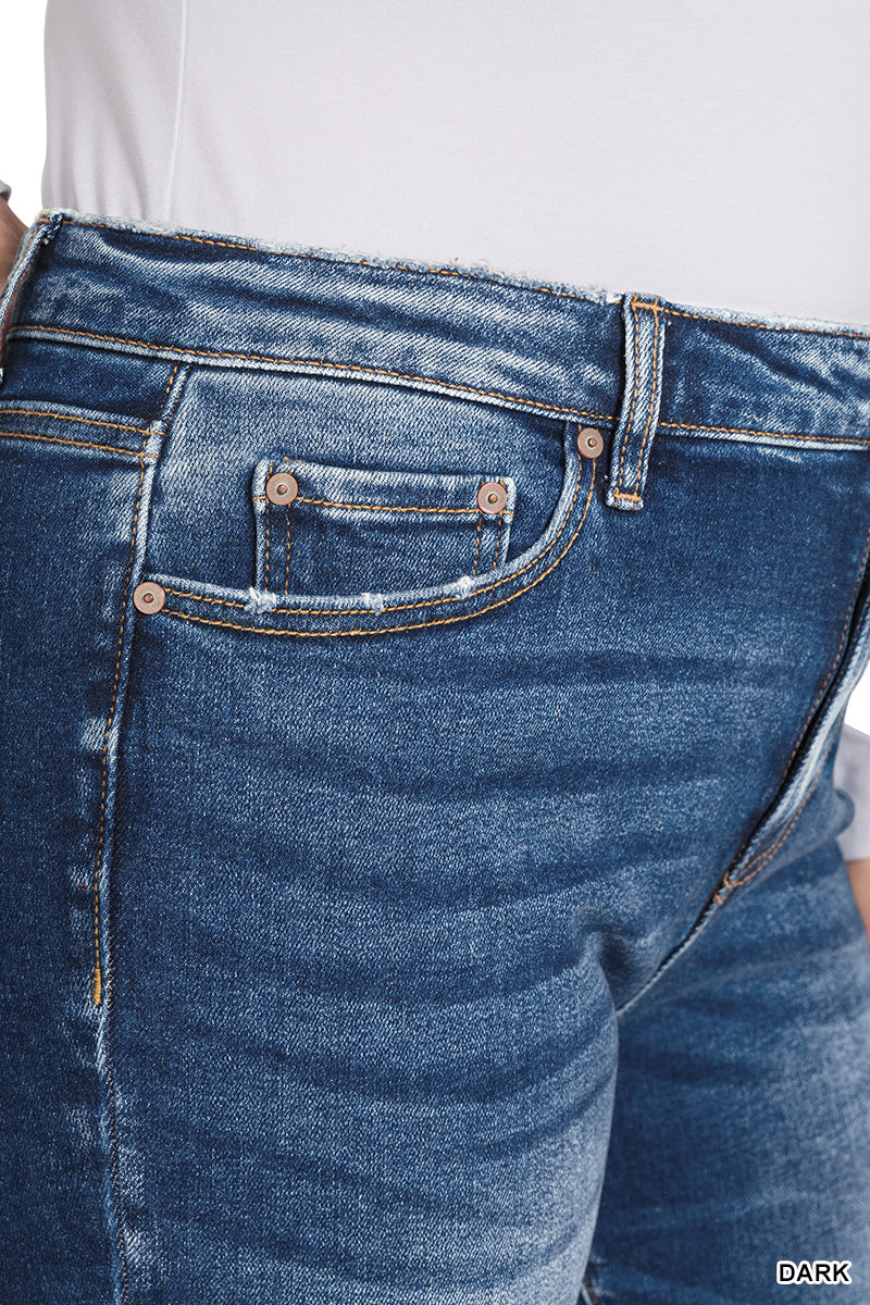 Kick Crop Flare Jean