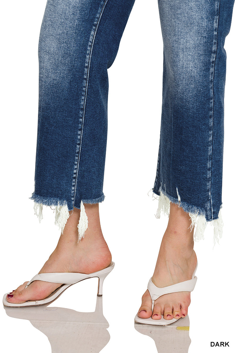 Kick Crop Flare Jean