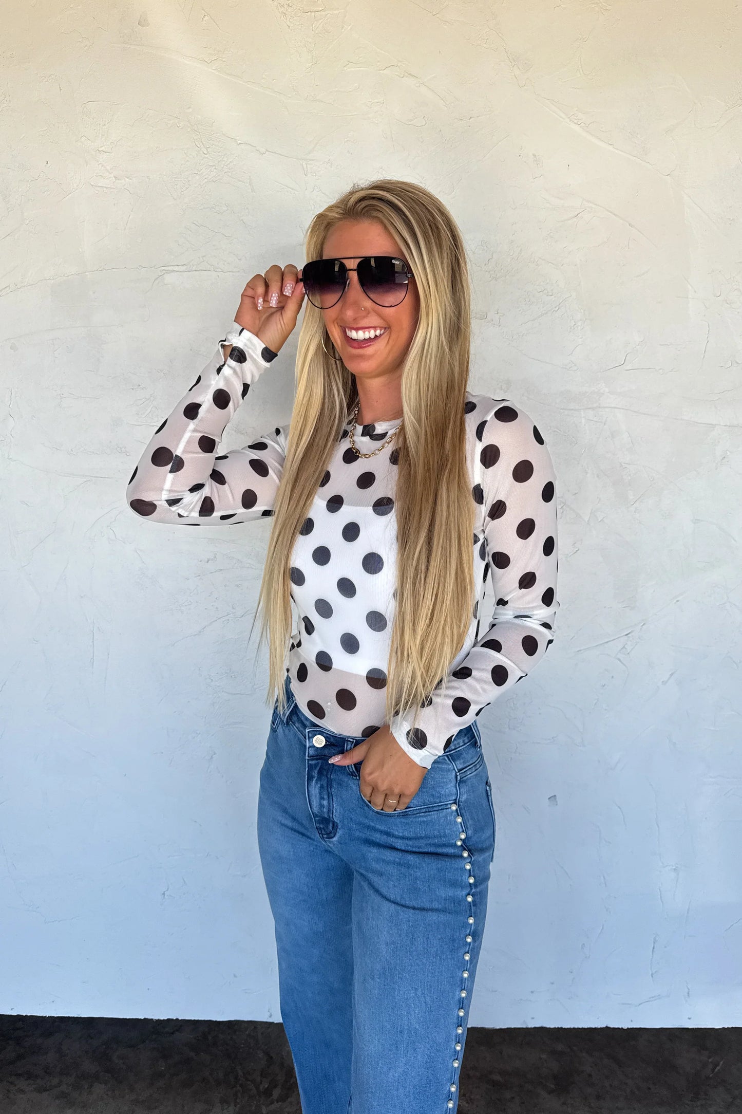Dress It Up Mesh Top