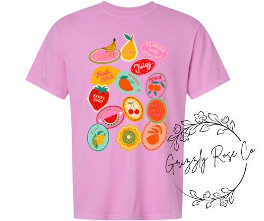 Fruiti Tutti Comfort Colors Graphic Tee