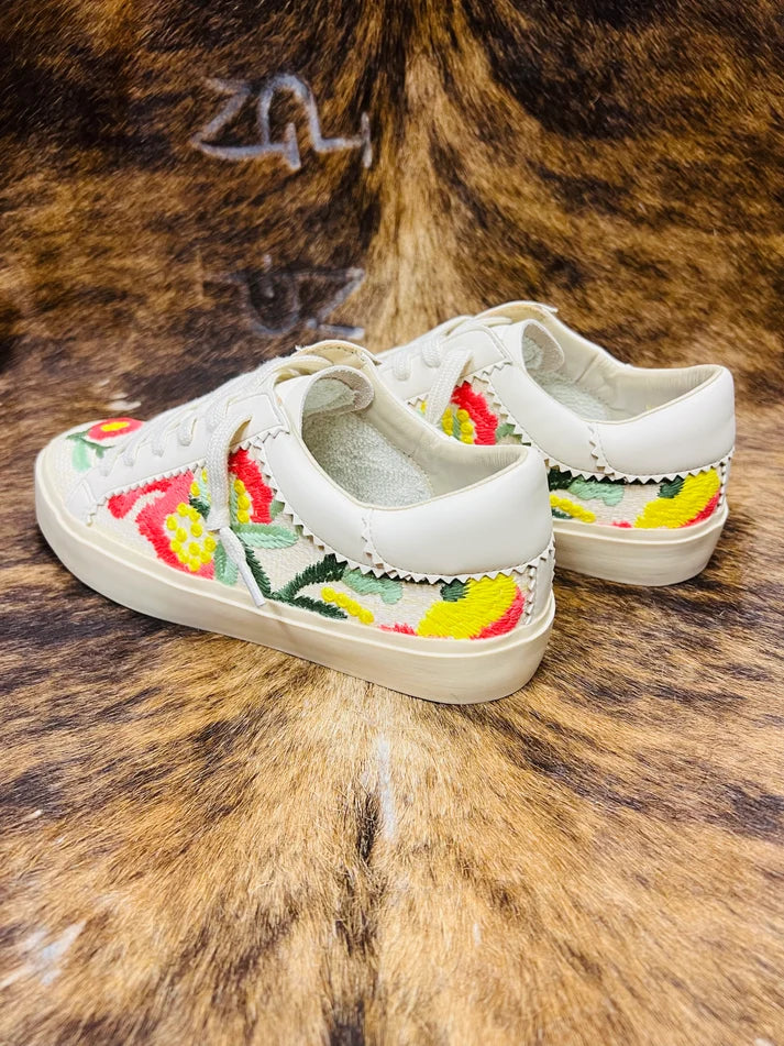 Gaby Floral Sneaker