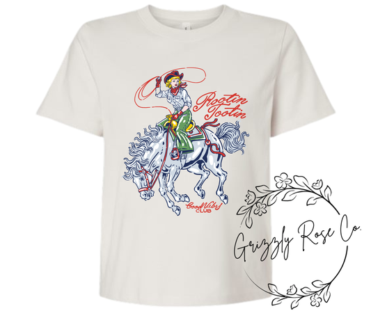 Rootin' Tootin' Good Vibes Club Bella+Canvas Graphic Tee