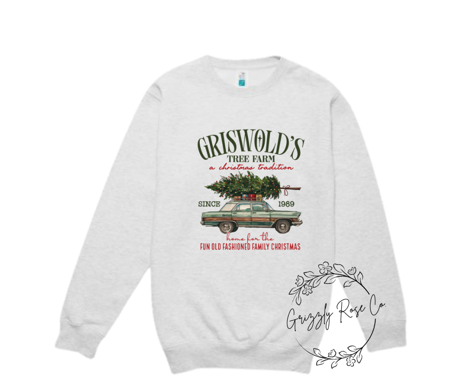 Griswold's Tree Farm Lane Seven Crewneck
