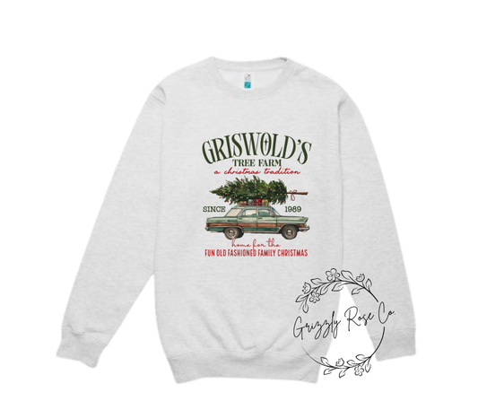 Griswold's Tree Farm Lane Seven Crewneck