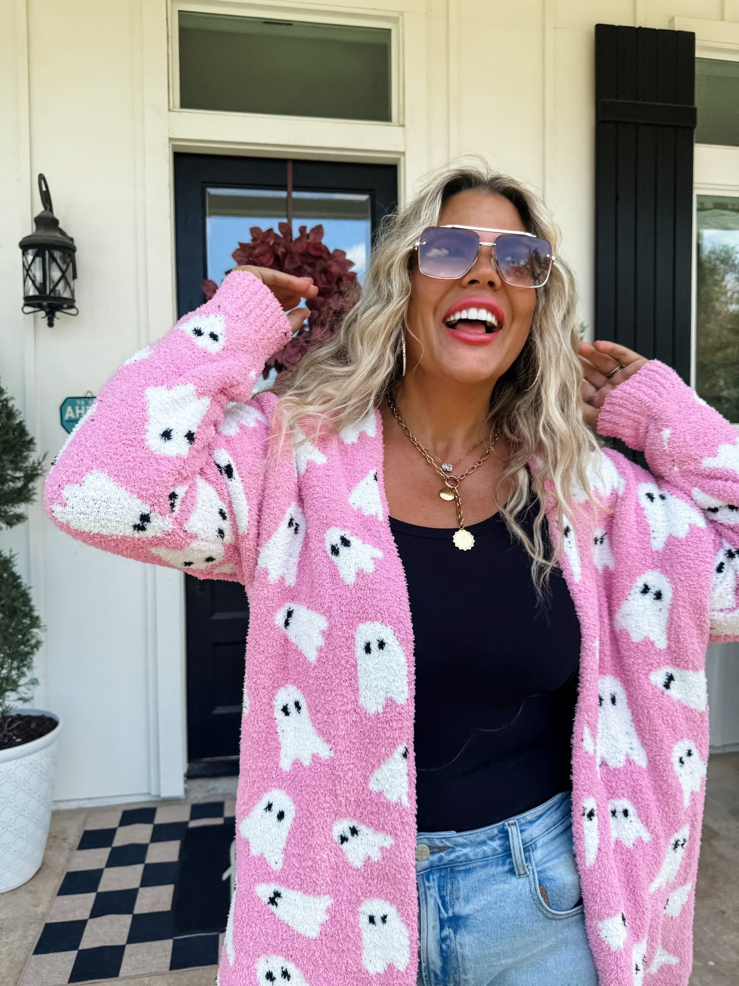 Halloween Cloud Cardigan by Blakeley