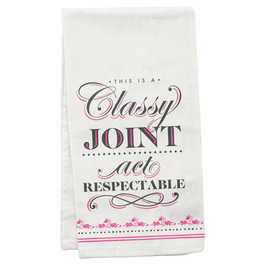 Snarky Flour Sack Tea Towels