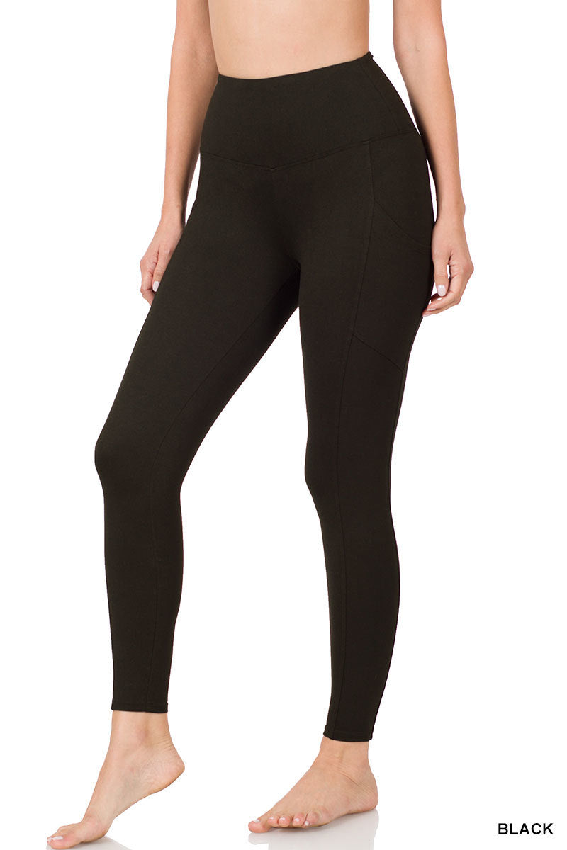 Zenana Butter Soft Leggings with Pockets