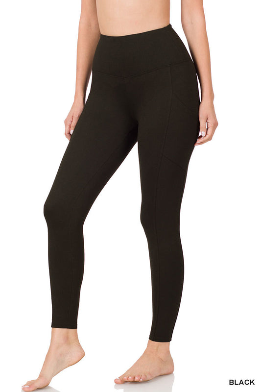 Zenana Butter Soft Leggings with Pockets