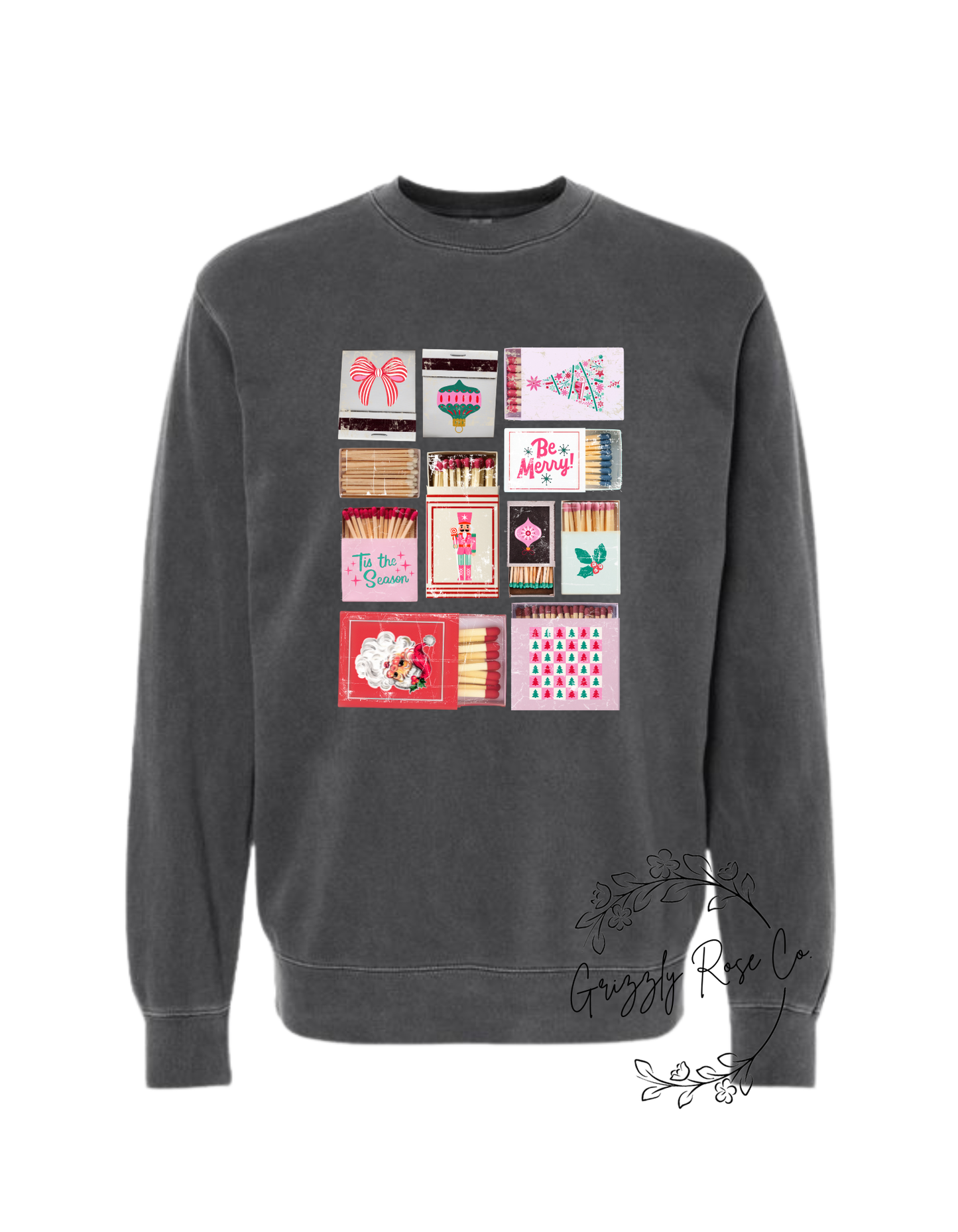 Matchbook Christmas Crewneck Sweatshirt
