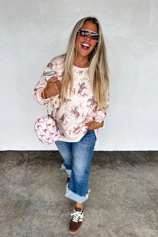 Desert Rodeo Classic Crew Pullover by Blakely