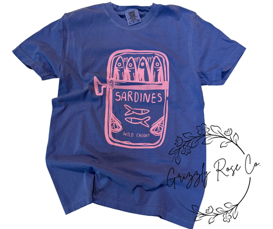 Sardines Comfort Colors Graphic Tee