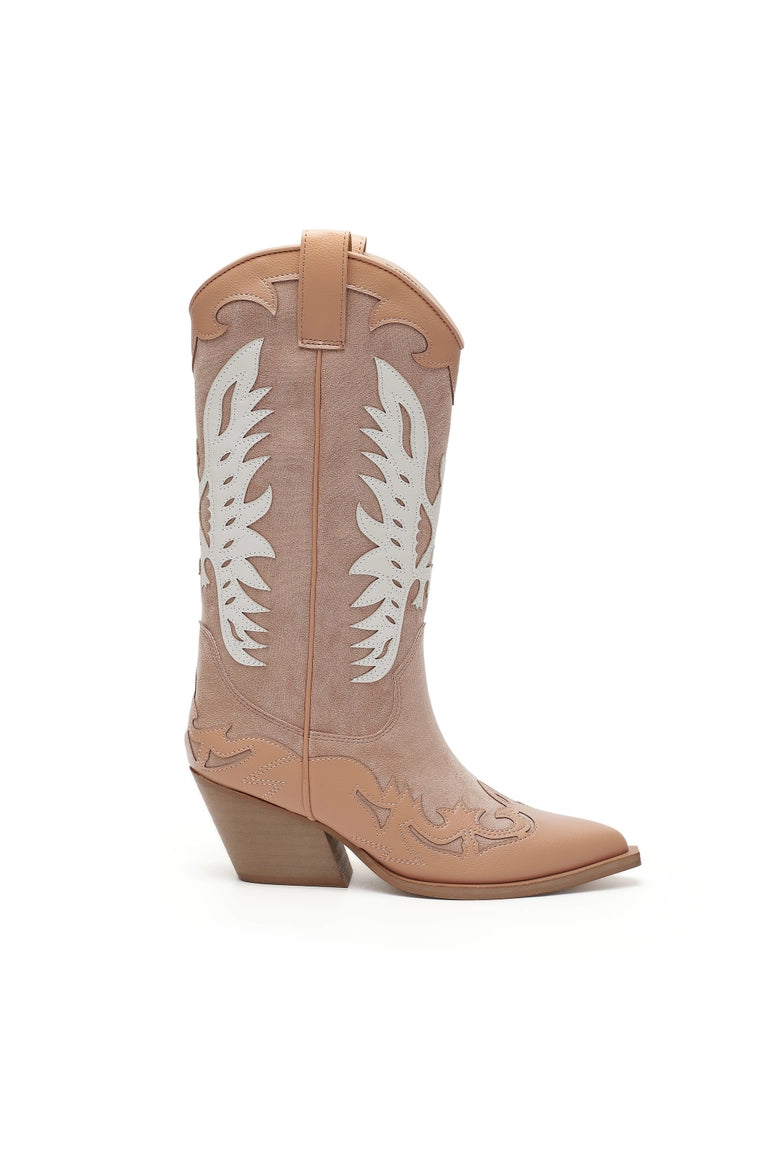 Idaly Western Midi Boots
