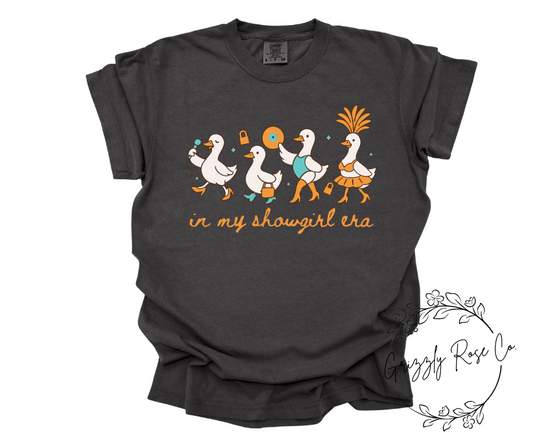 In My Showgirl Era Comfort Colors Graphic Tee