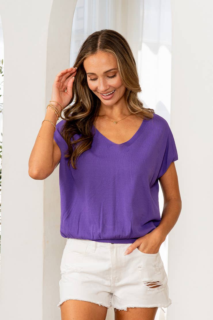 Easy Breezy V-Neck Top