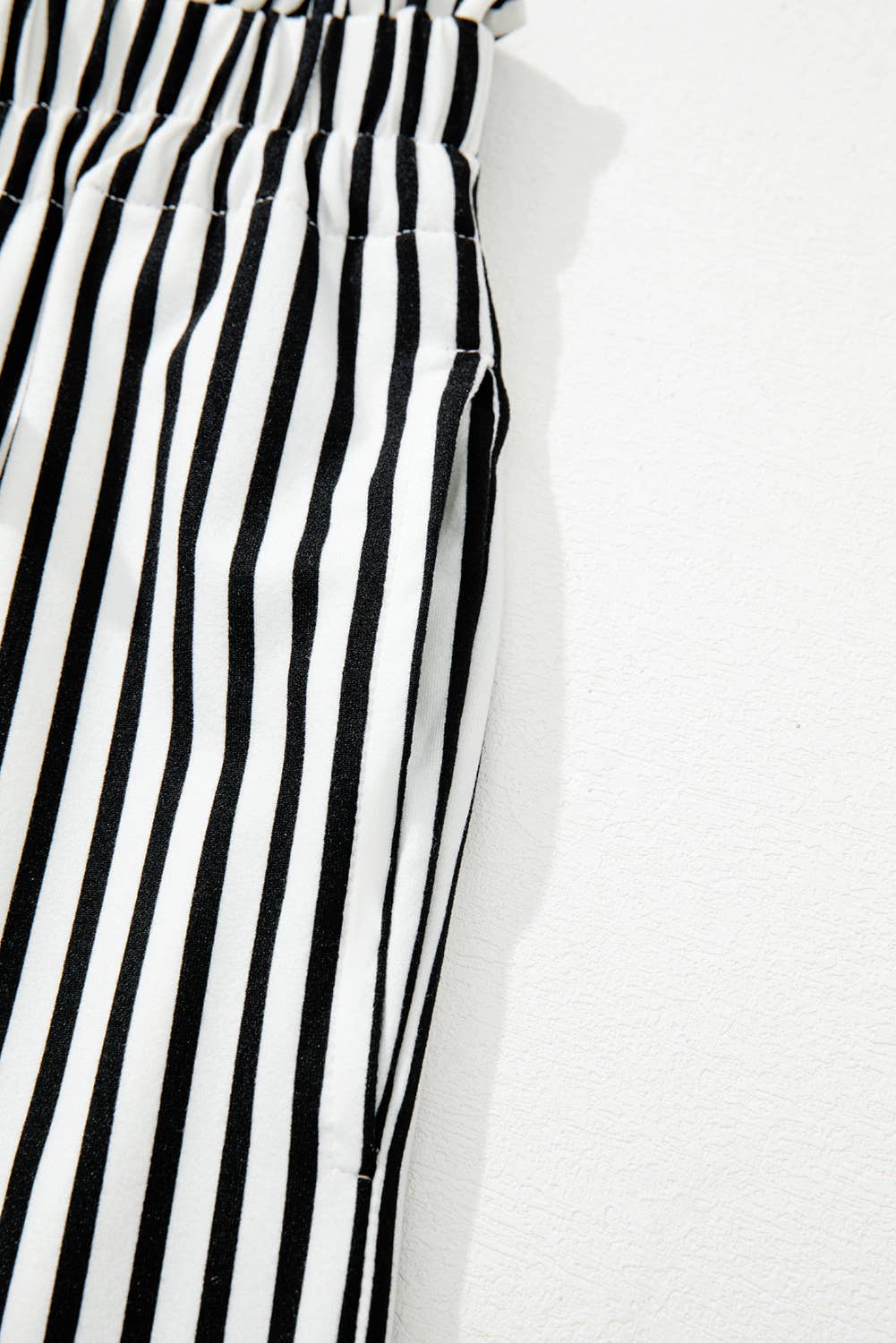 Stripe Tied High Waist