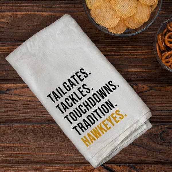 Tailgates Tackles University Of Iowa Towel