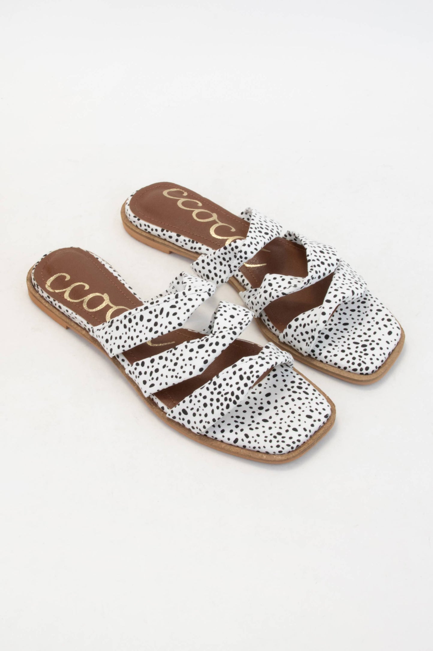 Bliss Triple Strap Twist Slide