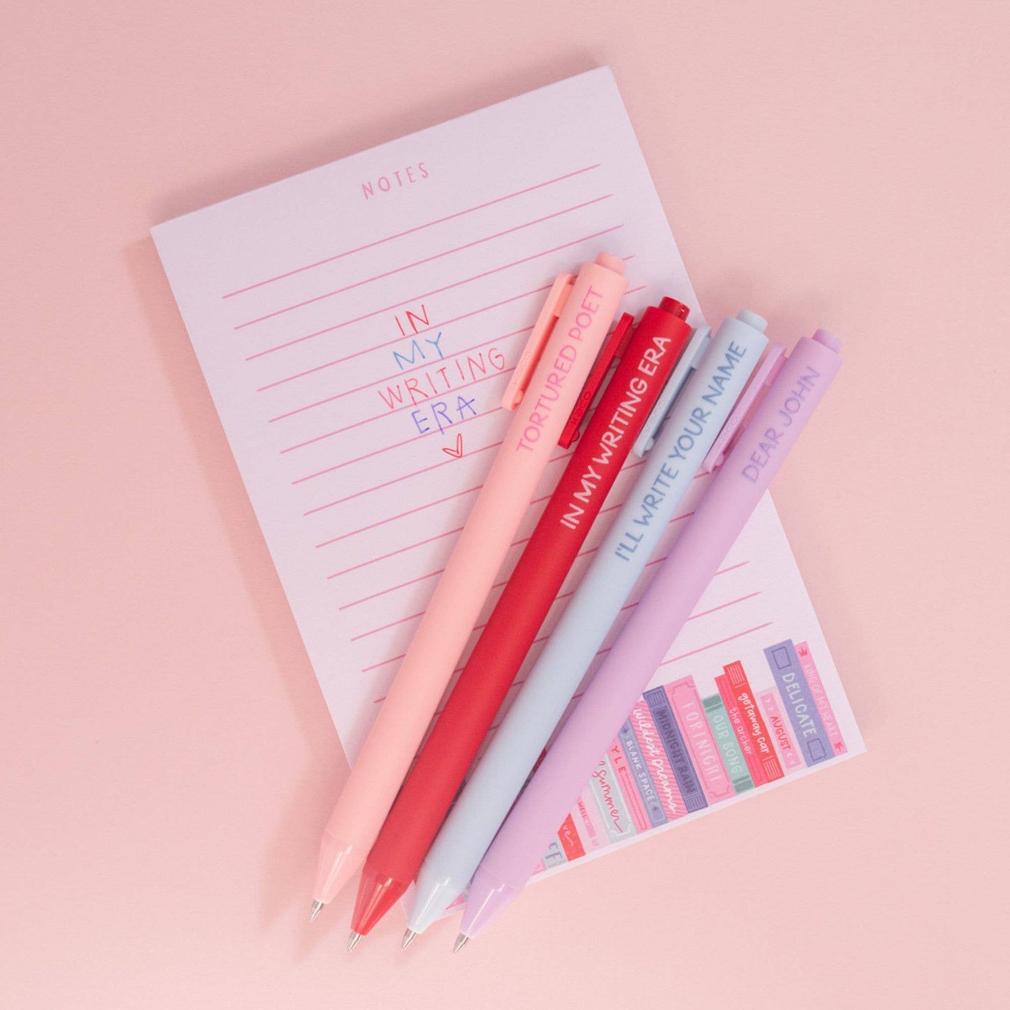 All The Eras Swiftie Inspired Tour Pen Set