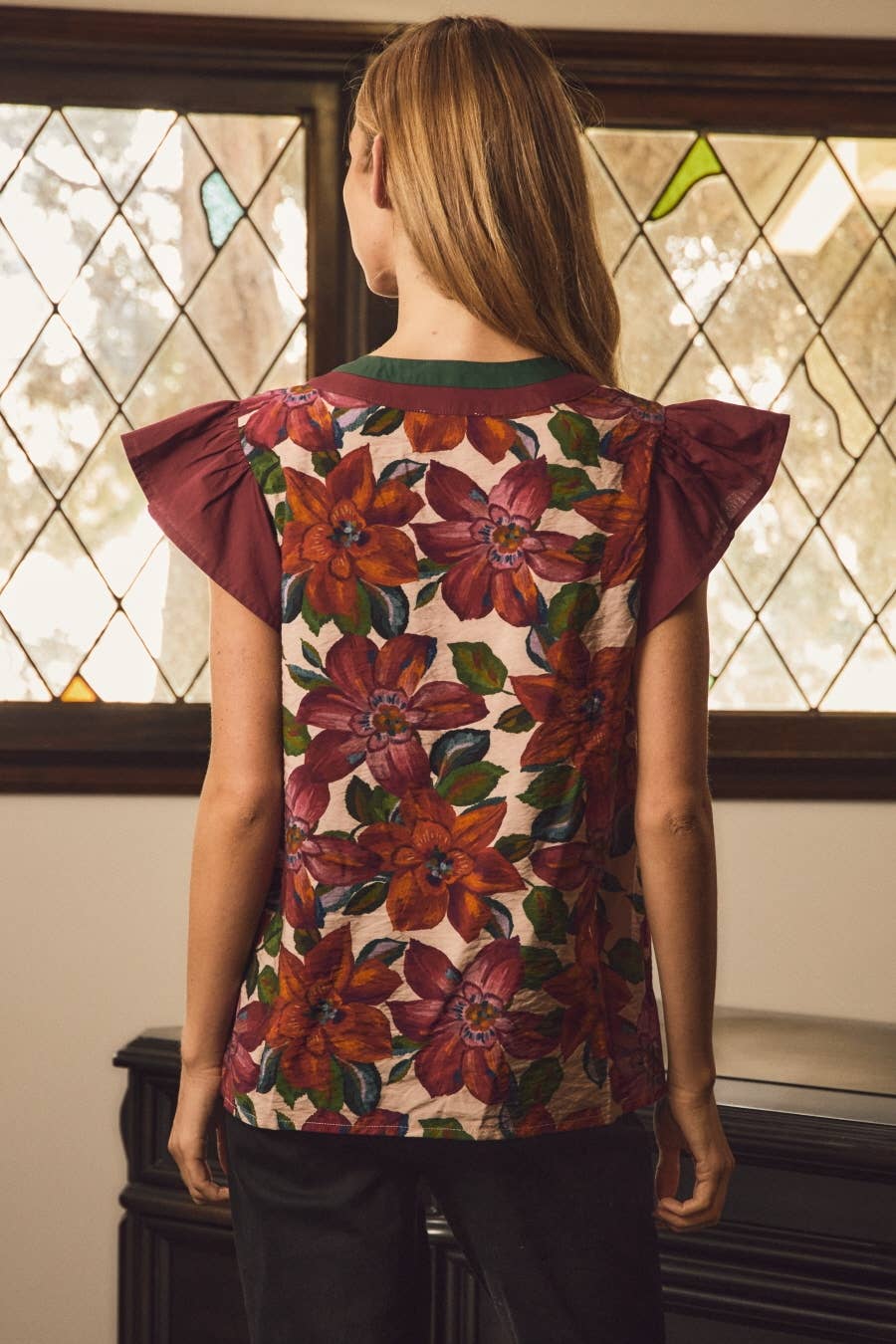 Autumn Bloom Top
