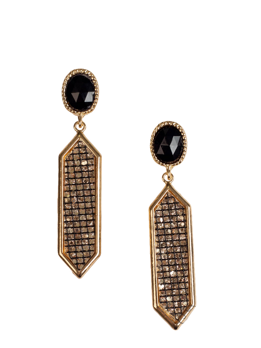 With All The Memories Dangly Earrings, Rose Gold