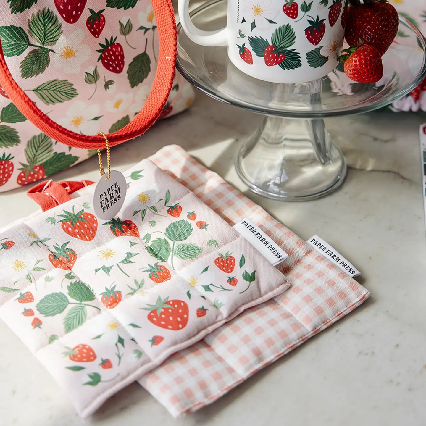 Paper Farm Press Pot Holder Sets
