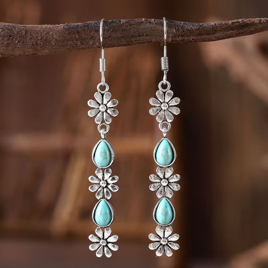Turquoise Drop Earring