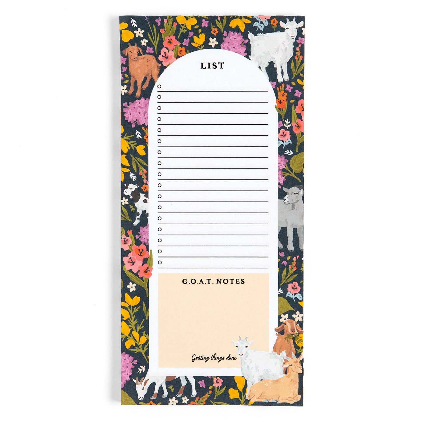 Goat Folk Market List Notepad